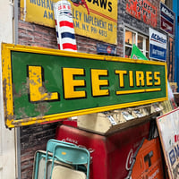 Vintage LEE TIRES Sign 看板 20-124