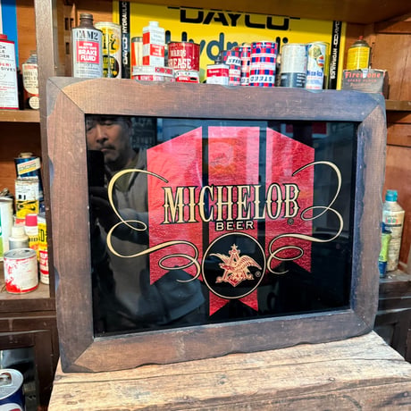 Vintage MICHELOB パブミラー 20-110-13