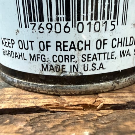 Vintage BARDAHL OIL CAN 20-200-8