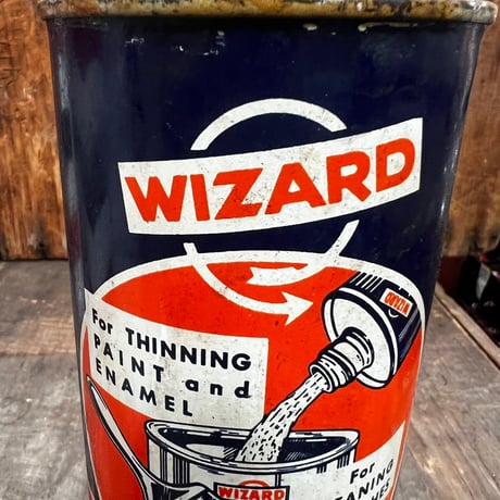 Vintage WIZARD OIL CAN 16-c-65