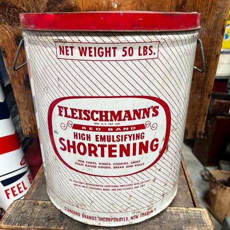 Vintage Shortening Can 11-14