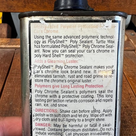 Vintage Poly Shell Can 16-c-17