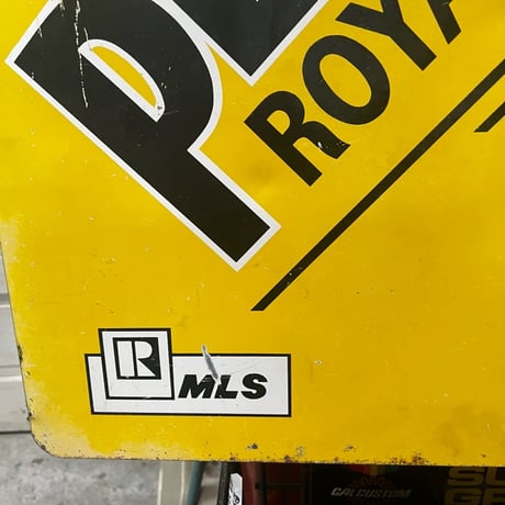 Vintage PLAZA ROYAL INC 両面 SIGN 17-298