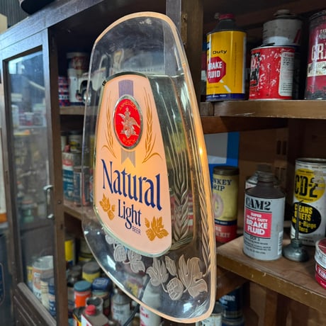 Vintage Natural Light Beer ウォールライト 12-232