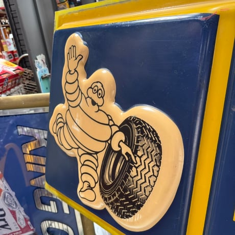 Vintage MICHELIN ビバンダム 立体プラスチックサイン 21-365-3