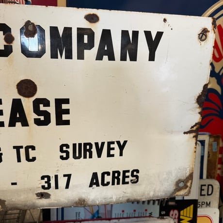 Vintage PHILLIPS 66 琺瑯 看板 1950'S 20-190