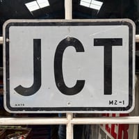 Vintage JCT ロードサイン 18-81-38