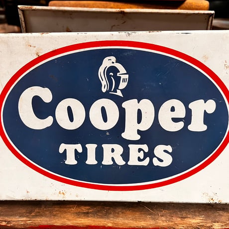 Vintage Cooper Tires ディスプレイラック 18-152