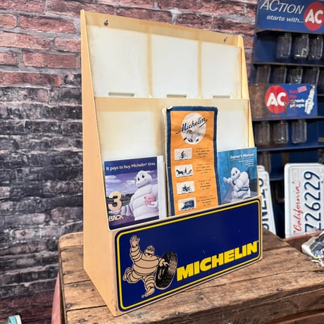 Vintage MICHELIN ディスプレイラック 20-404