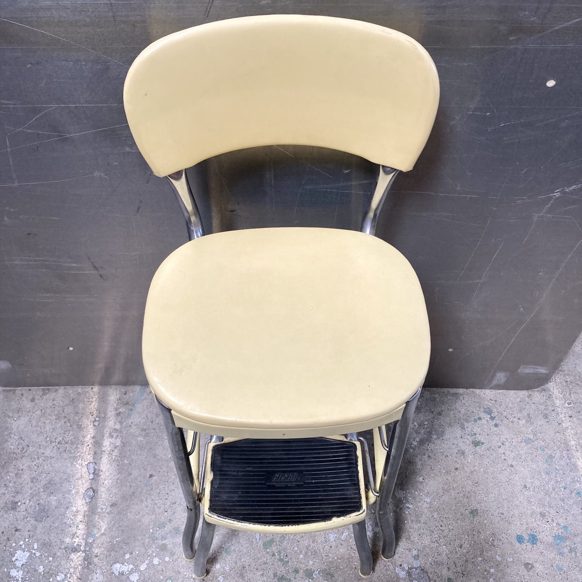 インダストリアル　COSCO ヴィンテージ　ステップチェアー 1950's COSCO社製 ヴィンテージ ステップチェア - アンティーク