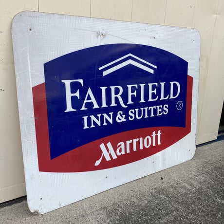 Denny′s × Marriott　ヴィンテージ　大型両面看板　14-388-14