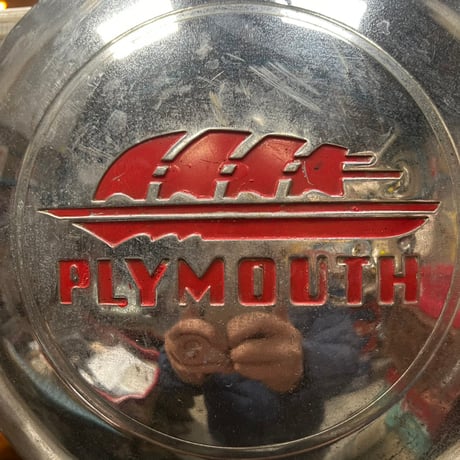 Vintage PLYMOUTH ホイール キャップ 18-101-4