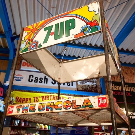 7up ヴィンテージ 大型 シェルフ
