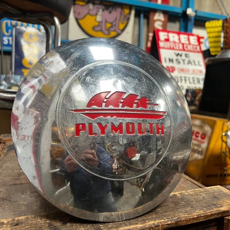Vintage PLYMOUTH ホイール キャップ 18-101-4