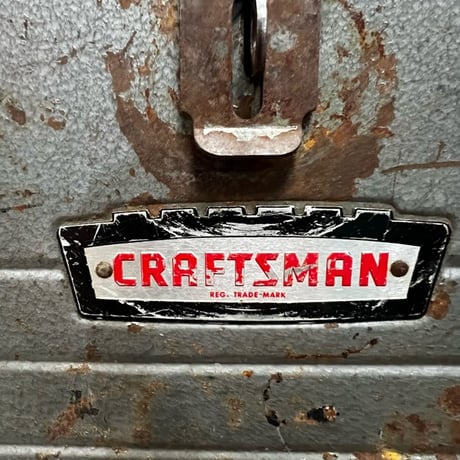 Vintage CRAFTSMAN TOOL BOX 19-303-4