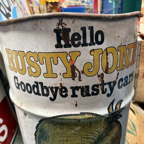 Vintage RUSTY JONES ドラム缶 20-401-1