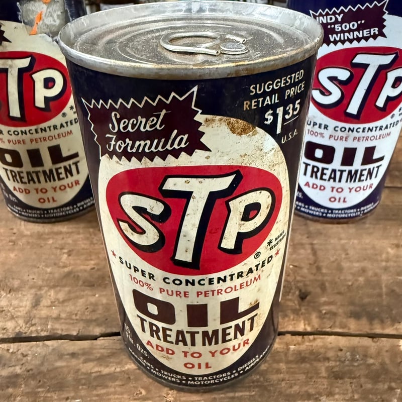 1960’s STP オイル ビンテージ オイル缶 ラック 1960's STP オイル ビンテージ オイル缶 ラック Vintage STP OIL CAN