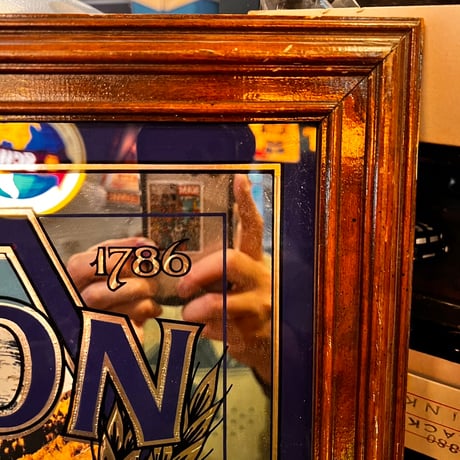 Vintage パブミラー MOLSON 18-88