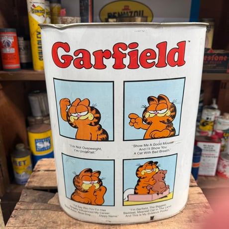 Vintage GARFIELD トラッシュ缶 20-83-9
