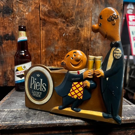 Vintage Piels beer "Bert & Harry" 1956 Display Stand 19-56