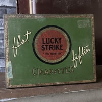 LUCKY STRIKE　ヴィンテージ　タバコ缶　16-2-13