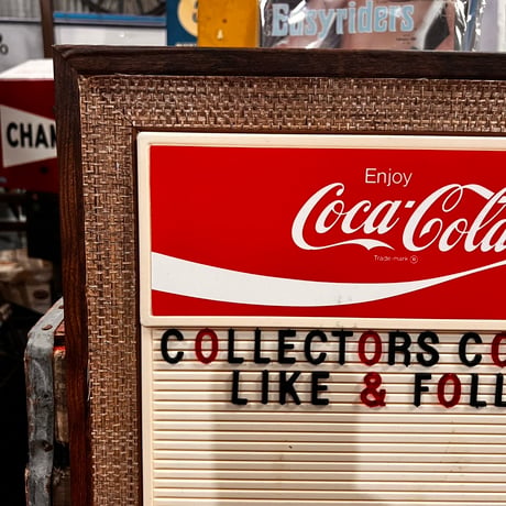 Vintage　Coca-cola  メニューボード　20-97