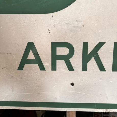 Vintage PARKING SIGN 19-155