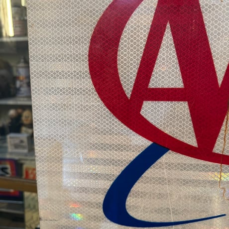 Vintage AAA 両面リフレクターサイン 21-281