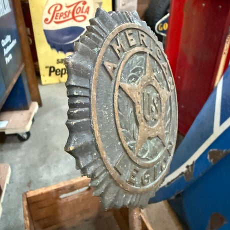 Vintage AMERICAN LEGION  アイアンサイン 19-185-5
