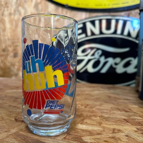Vintage DIET PEPSI glass 19-20-1