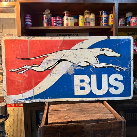 Vintage  Greyhound 両面看板 20-320