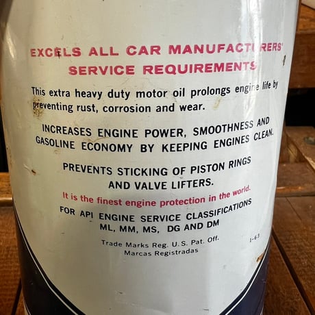 Vintage HAVOLINE OIL CAN 16-c-20