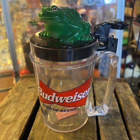 Budweiser talking frog　マグ　16-485