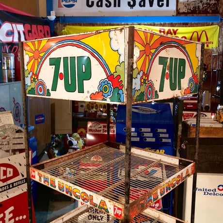 7up ヴィンテージ 大型 シェルフ