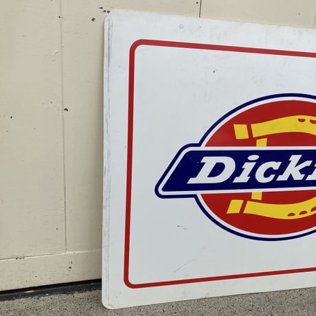 Dickies　ヴィンテージ　両面プラスチック看板　13-73-2