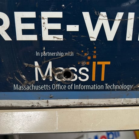 Vintage WIFI SIGN 19-105-24