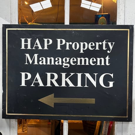 Vintage Parking Sign 19-108-9