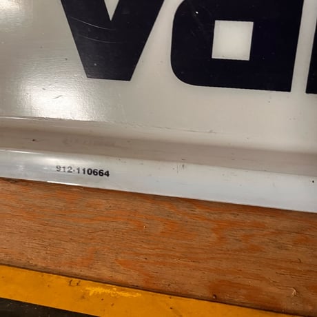 Vintage Valvoline SIGN PLASTIC製 19-287-1