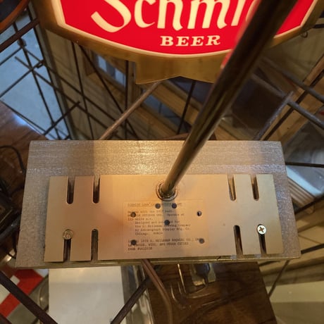 Schmidt Beer　テーブルライト　15-47