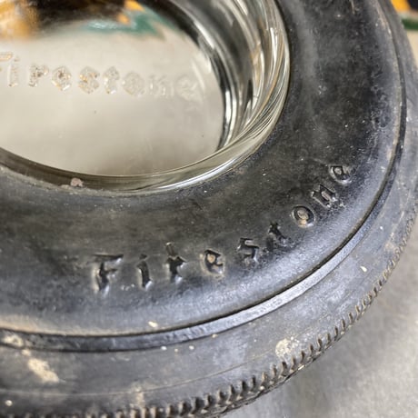 Firestone　ヴィンテージ　灰皿　16-5-12