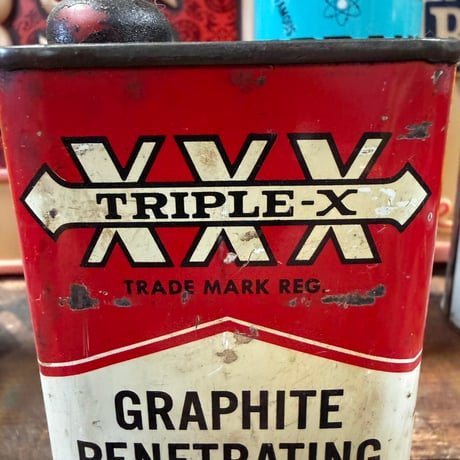 Vintage TRIPLE-X OIL CAN 20-359
