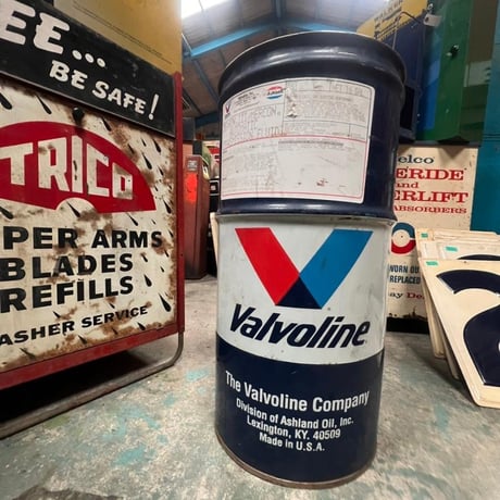 VALVOLINE バルボリン ヴィンテ ージ オイル缶 ドラム缶　(13)281