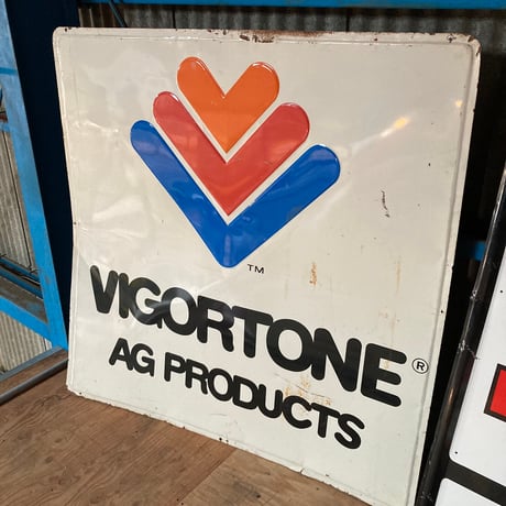 VIGORTONE AG PRODUCTS　ヴィンテージ　大型看板　13-404