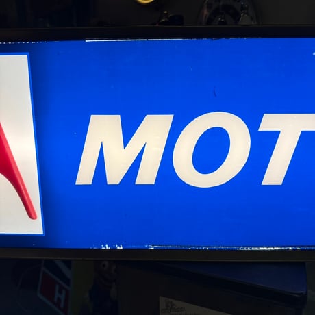 Vintage MOTORORA ライトアップサイン 19-382