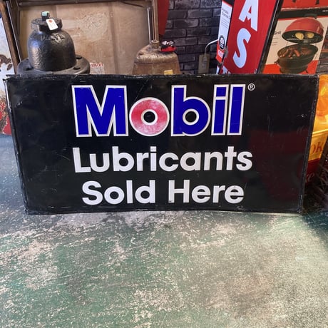 Mobil　ヴィンテージ　大型看板　15-267