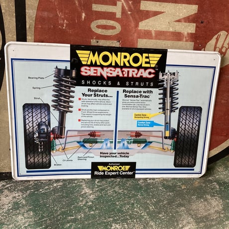 MONROE　ヴィンテージ　看板　12-146