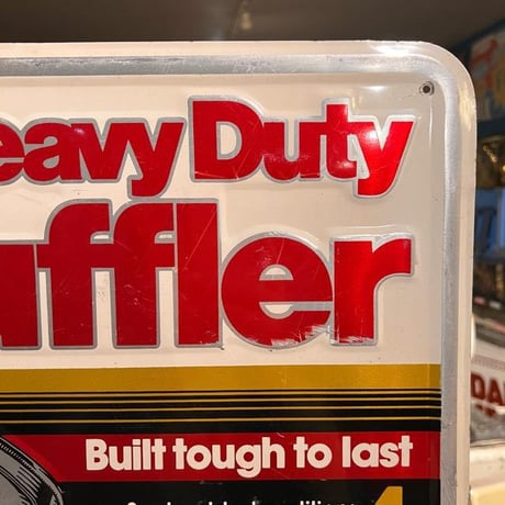 HeavyDuty MUFFLER　ヴィンテージ　看板　(14)305