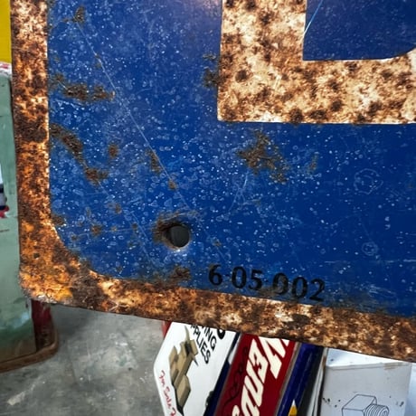 Vintage Mobil METAL SIGN 1966 18-216