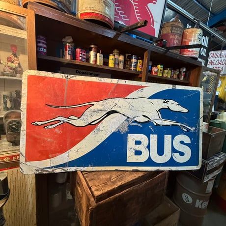 Vintage  Greyhound 両面看板 20-320