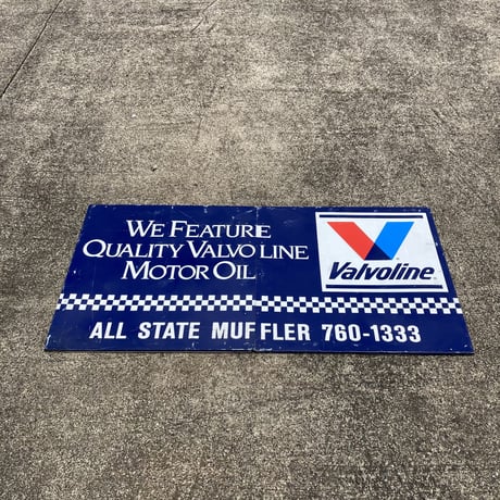 Valvoline ヴィンテージ看板　K23-16
